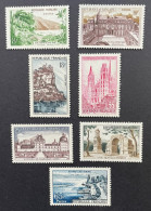 FRANCE 1957 - NEUF**/MNH - LUXE - Série Complète YT 1125 / 1131 - Mi 1160 / 1166 - Unused Stamps