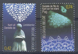 Belgium 2002 Mi 3143-3144 MNH  (ZE3 BLG3143-3144) - Textiel