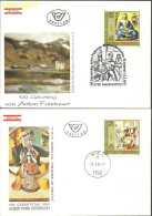 Austria 1987 Mi 1874-1875 FDC  (FDC ZE1 AST1874-1875) - Nudes