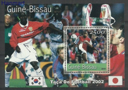 Guinea-Bissau 2001 Mi Block319 MNH  (ZS5 GUBbl319) - 2002 – Corea Del Sud / Giappone