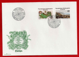 Liechtenstein FDC Europa Vom 10..März 1977 - FDC