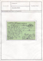 ALLEMAGNE LETTRE DE FELDPOST 1914 - LIRE DESCRIPTION - Feldpost (franchigia Postale)