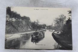 O551, Agen, Canal Du Midi, Péniche, Bateaux, Lot Et Garonne 47 - Péniches