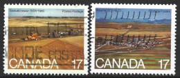Canada 1980. Scott #863-4 (U) Saskatchewan & Alberta (Complete Set) - Oblitérés