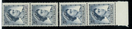 3264 B - AUSTRALIA , S.G. 314 B ,  2 COIL PAIRS MNH - Other & Unclassified