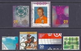 Nederland 2006 - Art Marijike Van Warmerdam, Monkey, Football Dirk Kuyt Flag Post TNT Snow Crystal Christmas - Lot Used - Usati