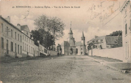 FRANCE - Bonsecours - Ancienne église - Vue De La Route De Condé - Carte Postale Ancienne - Bonsecours