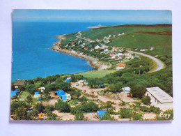 BARFLEUR  ( 50) L'ANSE DU BRIK + CAMPING DE LA MAISON ROUGE - Barfleur