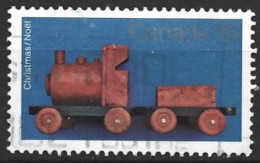 Canada 1979. Scott #839-41 (U) Christmas, Antique Toys, Painted Wooden Train - Oblitérés