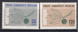 T4875 - TURQUIE TURKEY Yv N°1741/42 * Europa - Unused Stamps