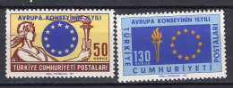 T4876 - TURQUIE TURKEY Yv N°1688/89 ** Conseil De L'europe - Ungebraucht