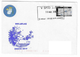 SPB 59 - BH2 LAPLACE - ZMATO 2019 - V SPID 10540 (SPID Rectangulaire) - Scheepspost