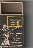 *** Boite D'allumetes - Match Box *** - PRIMUS=1 Machine à Laver    - COFFRE Bois TIROIR Bois/carton - Matchboxes