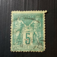 France 1876 -1878 Definitive 1876 + 1878 - Groupe Paix Et Commerce - (Type Sage) - 1876-1898 Sage (Type II)