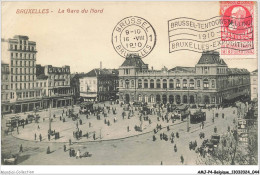 AMJP4-0232-BELGIQUE - BRUXELLES - La Gare Du Nord - Cercanías, Ferrocarril