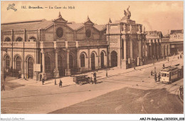 AMJP4-0214-BELGIQUE - BRUXELLES - La Gare Du Midi - Cercanías, Ferrocarril