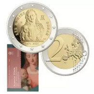 San Marino 2021    2 Euro Commemo  550  Jaar-année  "ALBRECHT DURER"  Dans Le Coffret  ZEER ZELDZAAM - EXTREME RARE  !! - San Marino