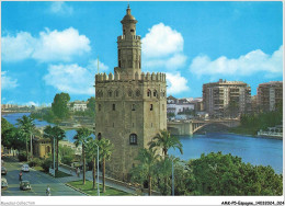 AMKP5-0371-ESPAGNE - SEVILLA - Torre Del Oro Y Rio Guadalquivir - Sevilla