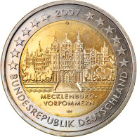 République Fédérale Allemande, 2 Euro, Mecklembourg, 2007, Karlsruhe, SPL - Germania