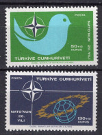 T4894 - TURQUIE TURKEY Yv N°1888/89 ** Nato Otan - Ungebraucht