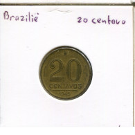 20 CENTAVOS 1945 BRAZIL Coin #AR305.U.A - Brazilië