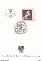 Austria Österreich AUTRICHE FDC 1972 400 Jahre Spanische Reitschule Card - Covers & Documents