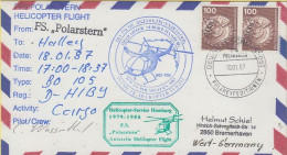 Germany Heliflight From Polarstern To Halley 18.1.1987 (CO150B) - Voli Polari