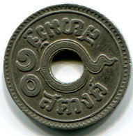 10 SATANG 1908-1937 THAILAND King RAMA VIII Coin #W10770.U.A - Thailand