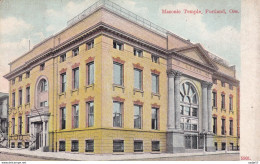 OR, Portland, Oregon, Masonic Temple, No. 5505 1909 - Portland