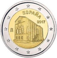 Spanje  2017    2 Euro Commemo "Monument Van Santa Maria Del Naranco"      UNC Uit De Rol  UNC Du Rouleaux !! - Spain