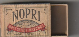 *** Boite D'allumetes - Match Box ***  NOPRI   - COFFRE Bois TIROIR Carton - Matchboxes