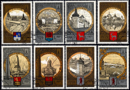 1978  USSR  CCCP   Mi 4788-91 & 4810-13  Used - Usati