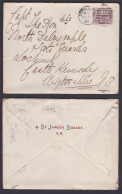 GB Great Britain 1884 Used Cover To 11th Earl Of Stair, Captain North Dalrymple, Scots Guards, St. James Square - Storia Postale