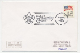 Cover / Postmark USA 1986 Scouting - Other & Unclassified