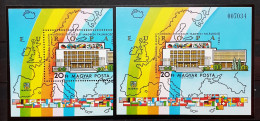 07 - 24 - Hongrie - 1983 - Bloc N°171 + 171A - Non Dentelé  ** - MNH - Cote : 40 Euros - Blokken & Velletjes