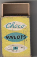 *** Boite D'allumetes - Match Box ***   Choco VALOIS   COFFRE Bois TIROIR Bois/carton - Matchboxes
