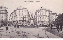 CPA  ITALIA - GENOVA - Piazza Corvetto - Genova (Genoa)