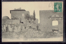 CPA 13 - ALLEINS - LE CHATEAU - RUINES - Alleins