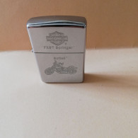 @ Briquet  Zippo Harley Davidson FXST SPRINGER SOFTAIL ( Octobre 1991 , J-VII) Chrome Poli @ - Zippo