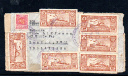 PARAGUAY - 1938- AIRMAIL COVER ASCUNSION TO LONDON - Paraguay