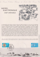 1981 FRANCE Document De La Poste Micro Electronique N° 2126 - Documenten Van De Post