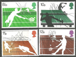 422 G-B 1977 Wimbledon Tennis Table Squash Badminton MNH ** Neuf SC (GB-802a) - Nuevos