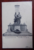 Cpa Blankenberghe ; Monument De Bruyne - Blankenberge