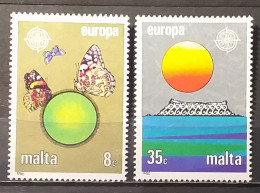 1986 - Malta - MNH - Europa CEPT - Protection Of Nature And Environment + 1987 - Modern Architecture - 4 Stamps - Malta