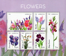 Azerbaijan - 2023 - Flowers - Mint Stamp Sheetlet - Azerbeidzjan