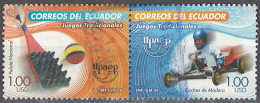 Ecuador 2009. Mi.Nr. 3201-3202 Pair, Used O - Ecuador