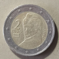 2003  - AUSTRIA  -   MONETA IN EURO - DEL VALORE DI  2,00 EURO  - USATA - Austria