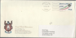 ITALIA - Storia Postale Repubblica - 2009 - 0,60€ Busta Che Spicca Il Volo (Isolato) - Lettera - Grand Hotel Biancaneve - 2001-10: Storia Postale