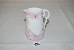 C194 Très Ancien Pot Au Lait - Faience Peint à La Main - Andere & Zonder Classificatie