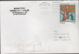 ITALIA - Storia Postale Repubblica - 2006 - 0,60€ Sant'Ignazio Di Loyola E San Francesco Saverio (Isolato) - Lettera - M - 2001-10: Storia Postale